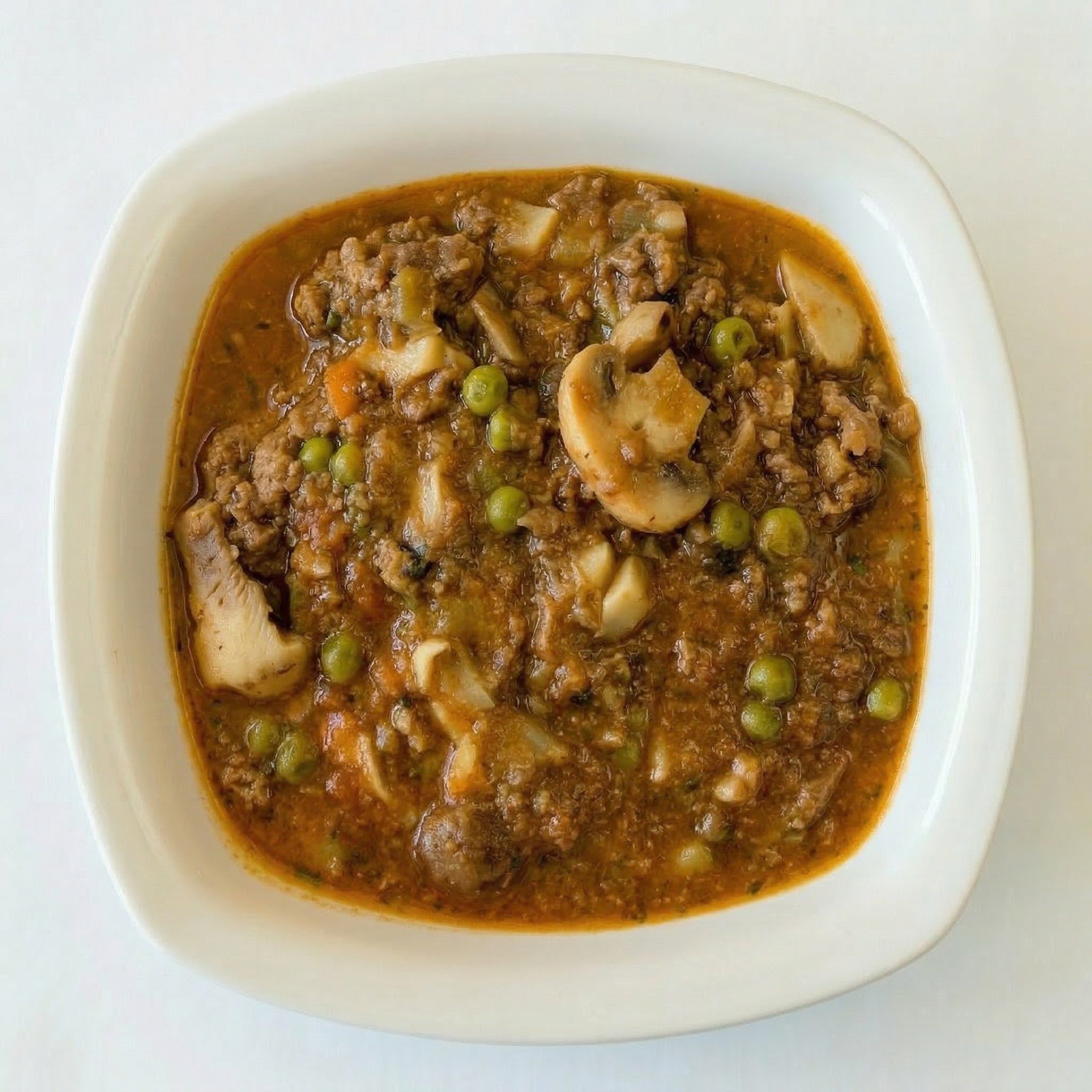 Combo Keema Tarkari - Minced Lamb Curry.