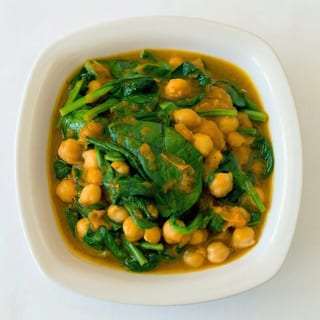 Combo Chana Saag - Baby Spinach, Garbanzo & Tomato Curry
