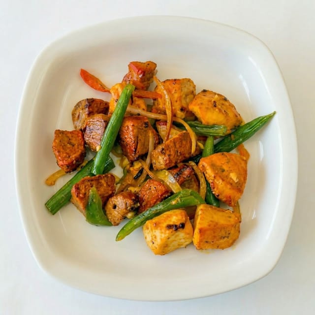 Chhoila - Cubed BBQ Chicken.