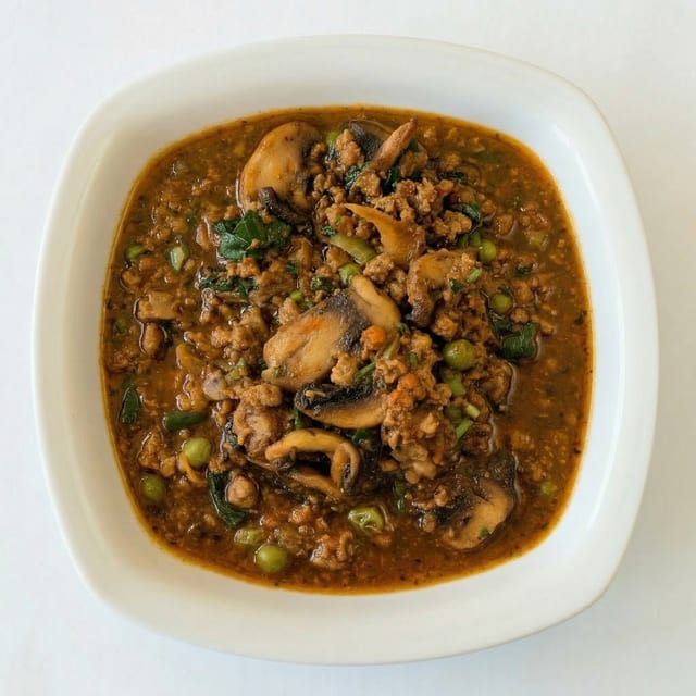 A la Carte - Keema Tarkari - Minced Lamb Curry.