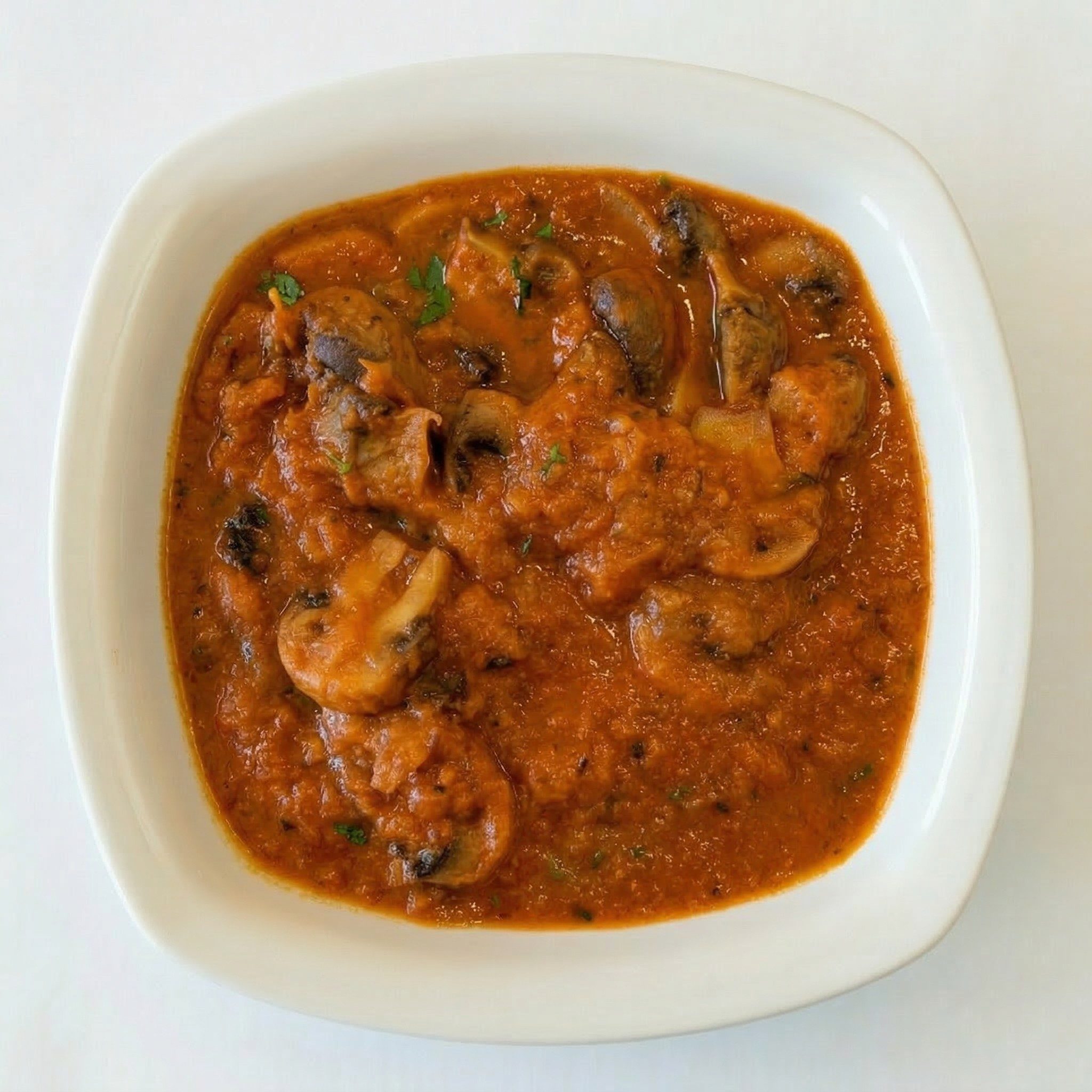 A la Carte Syamola Tarkari - Cremini Mushroom Curry.