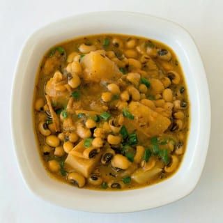 Combo Aloo Tama Bodi - Potato Black-Eyed Peas & Bamboo Shoot Curry
