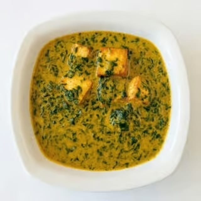 A la Carte Palak Paneer - Baby Spinach & Cheese Light Creamy Curry.