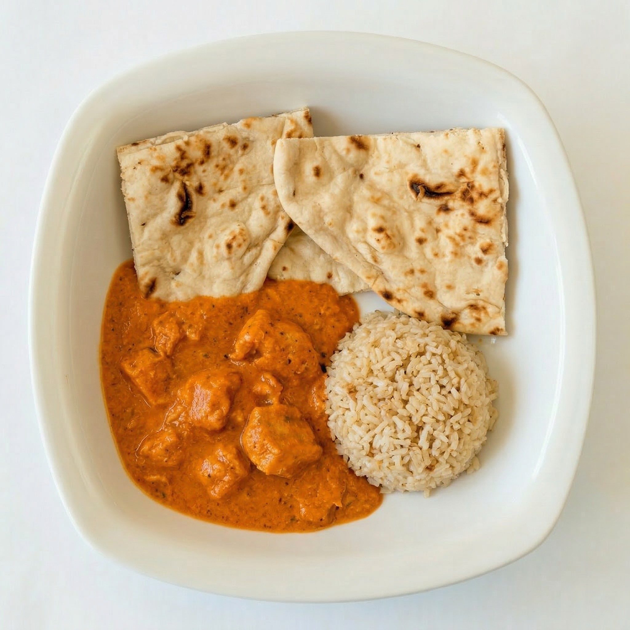 Combo Kukhurako Ledo - Chicken Cashew Cream Curry.