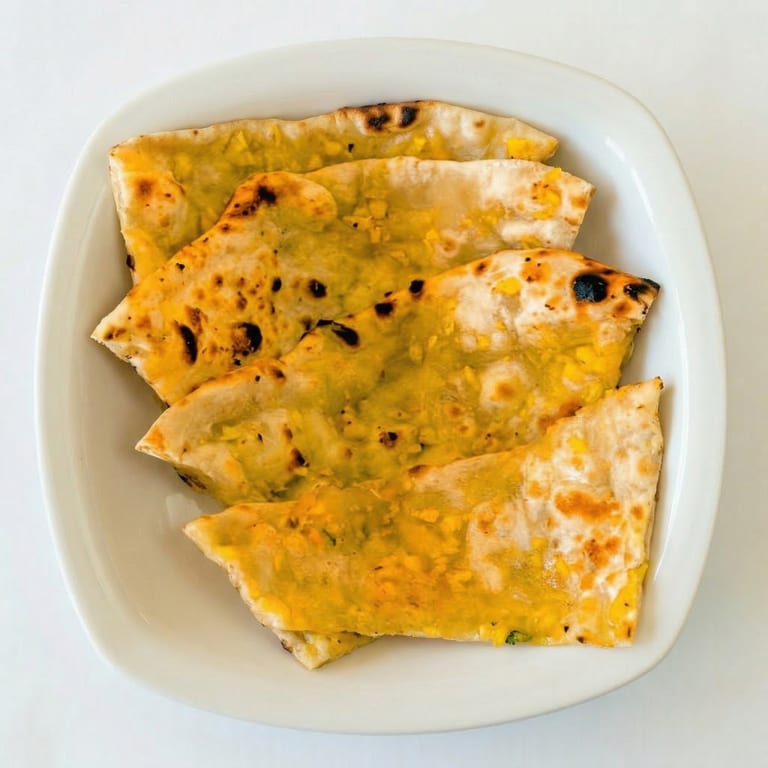 Savor our fresh naan