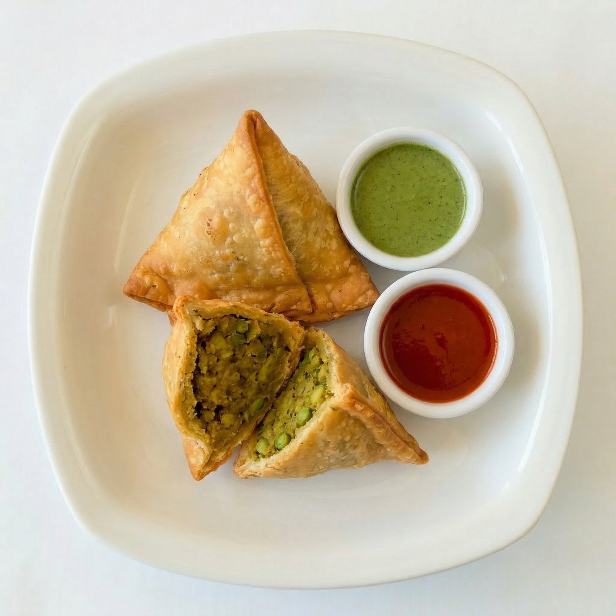 Samosa - Fried Golden Pocket.