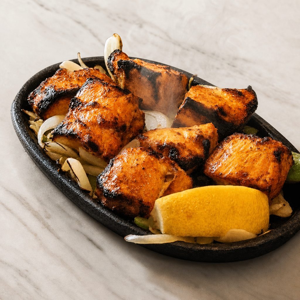 A la Carte Poleko Kukhura - Sizzling Chicken Platter.