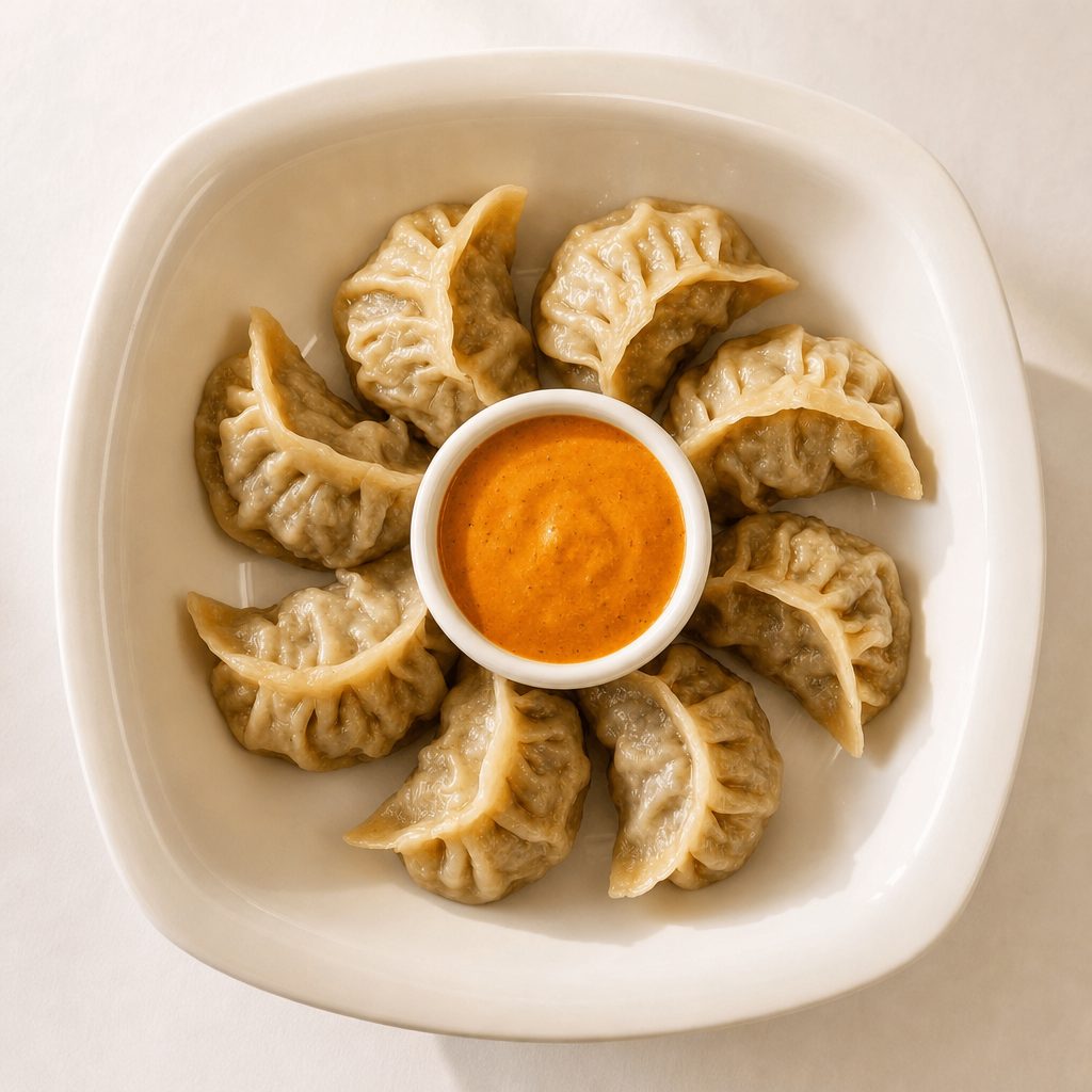 Himalayan Momo - Steamed Dumplings.