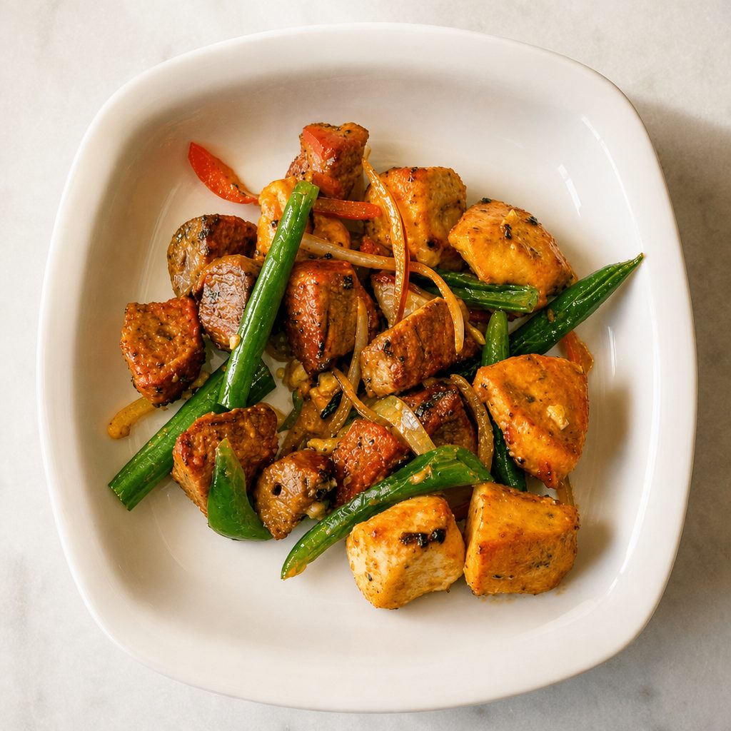 Chhoila - Cubed BBQ Chicken.