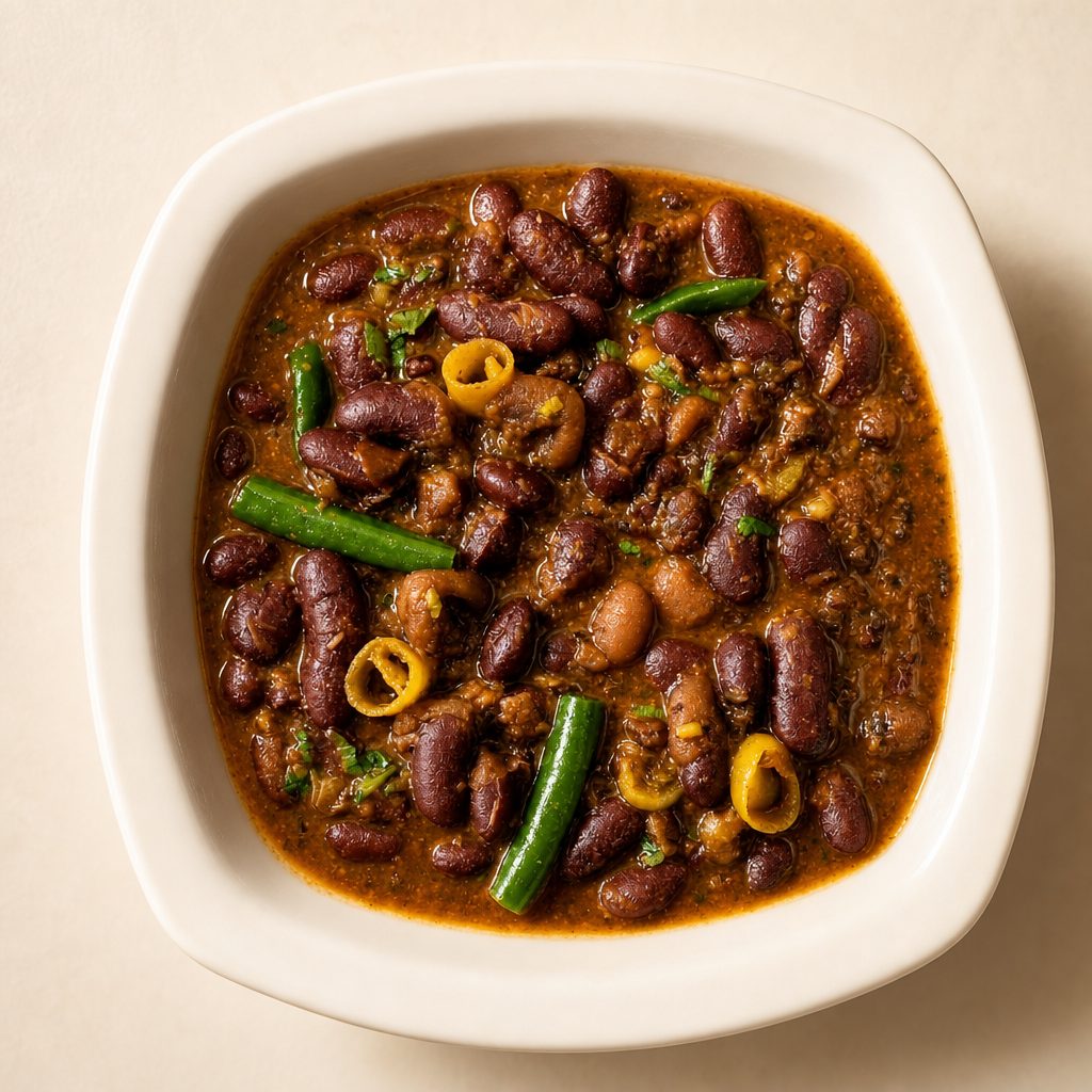 A la Carte Kwanti Daal - Mixed Lentils & Beans Curry.