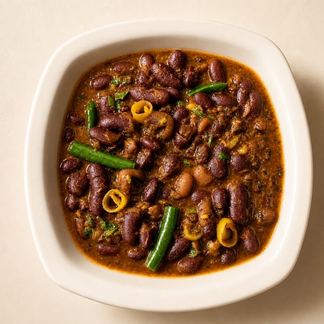 A la Carte Kwanti Daal - Mixed Lentils & Beans Curry.