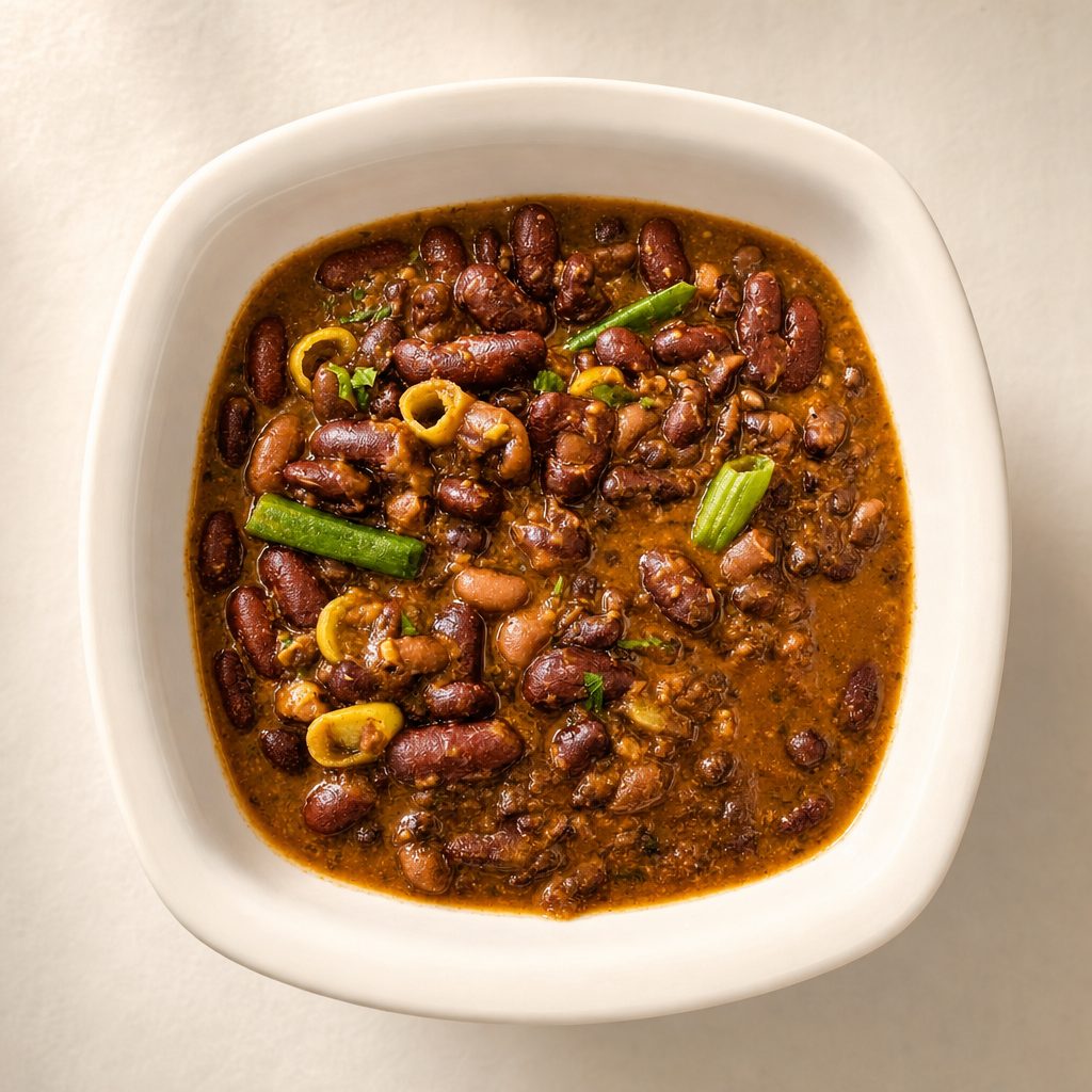 Combo Kwanti Daal - Mixed Lentils & Beans Curry.