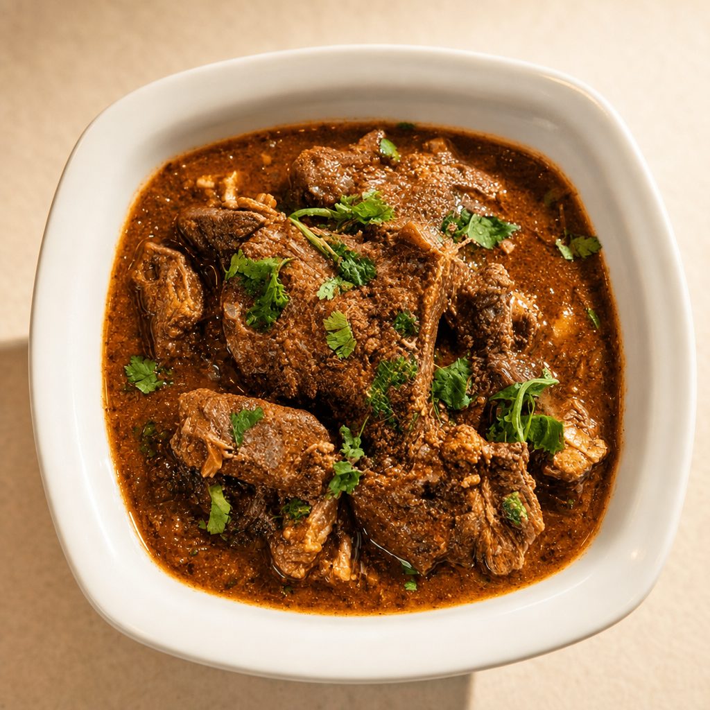 Combo Bheda La Sya - Traditional Lamb Curry.