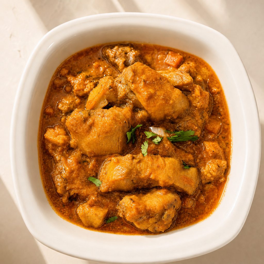 A la Carte Bhanta Tarkari - Eggplant Curry.